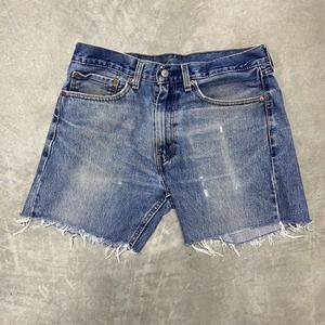 levis 505 cut offs 34